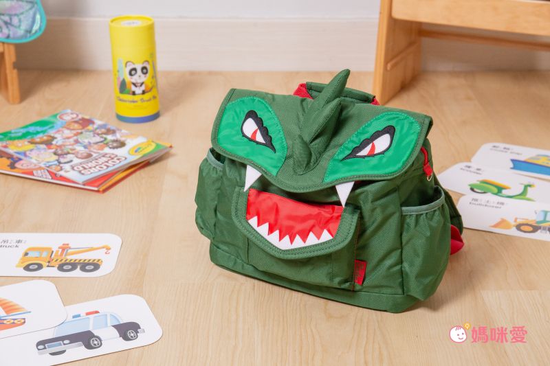 Bixbee - Dino Pack 3D動物童趣系列-英勇綠恐龍小童背包 (32*25*10cm)