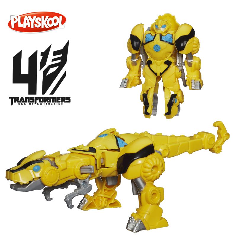 Hasbro 孩之寶 - (大黃蜂恐龍版)變形金剛救援金剛基本變形人物組