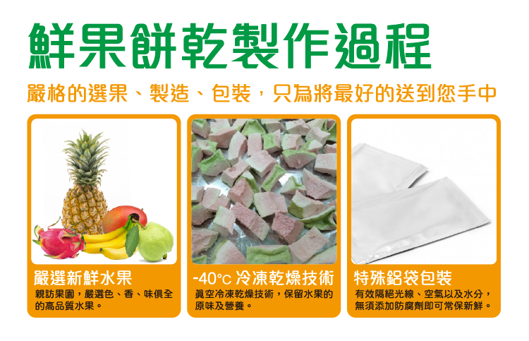 Naturmi幸福米寶 - 鮮果餅乾3.0-火龍果(12個月以上)-15g/包