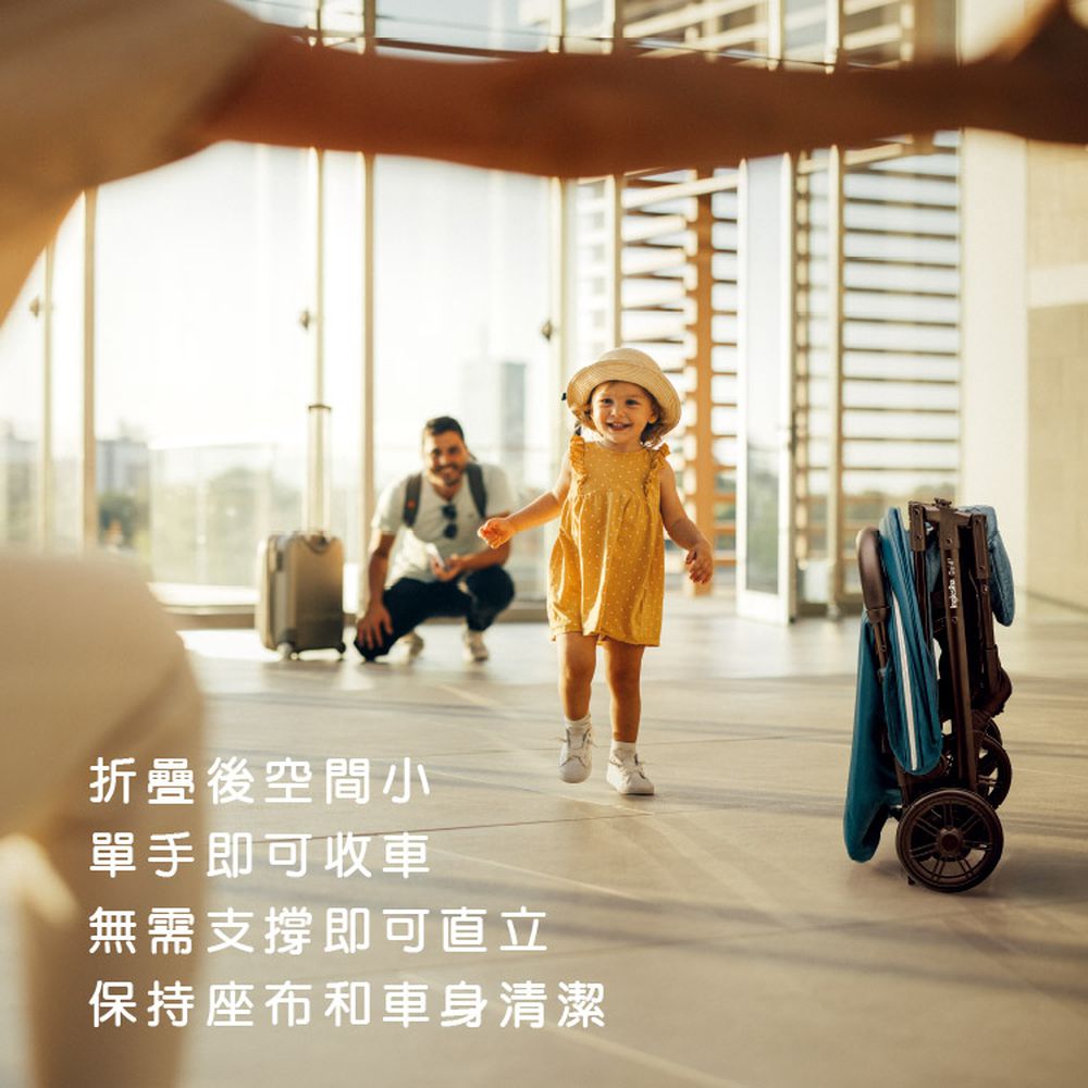 Quit 2 秒收輕巧登機車-灰綠色-贈原廠雨罩
