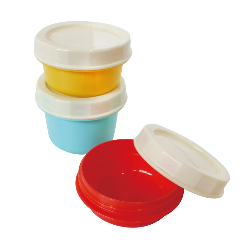 akachan honpo - 高密封性外出用離乳食品保存容器組