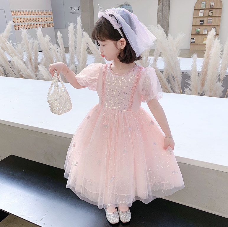 JB clothes - 21165F粉色公主風洋裝