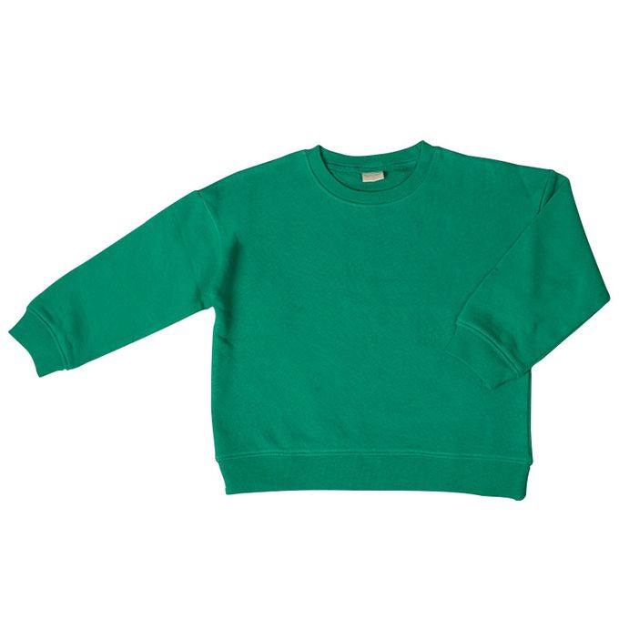 akachan honpo - 長袖經典休閒上衣-綠色