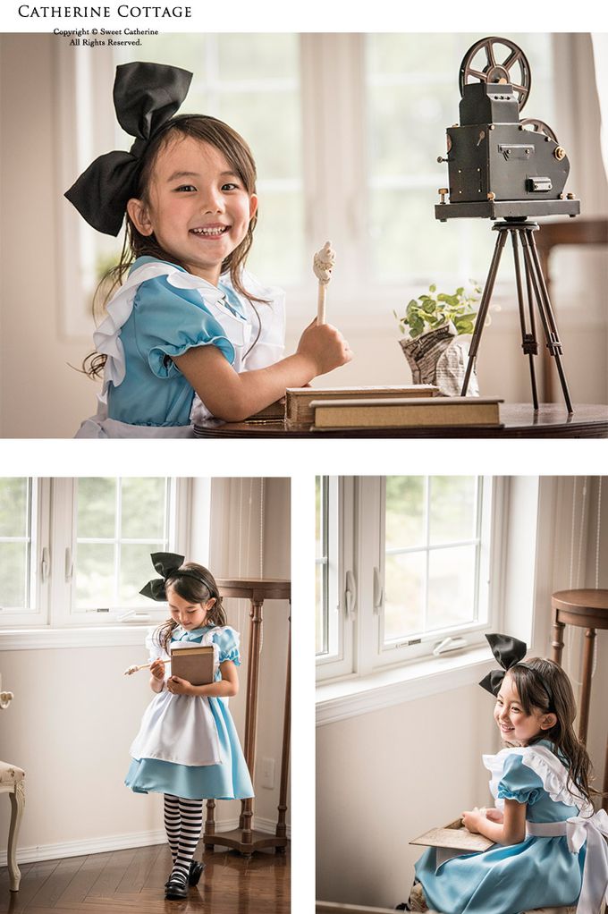 日本 Catherine Cottage - 超吸睛蝴蝶結緞帶髮箍-紅