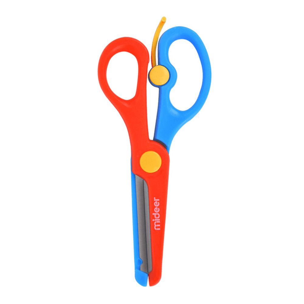 MiDeer - 兒童圓頭安全剪刀(紅藍款)
