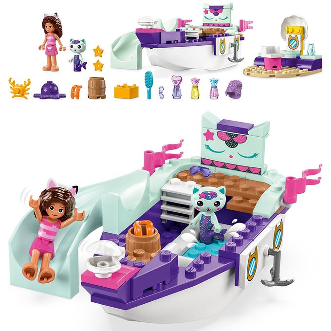 樂高 LEGO - LEGO樂高 LT10786 蓋比的娃娃屋系列 Gabby & MerCat's Ship & Spa