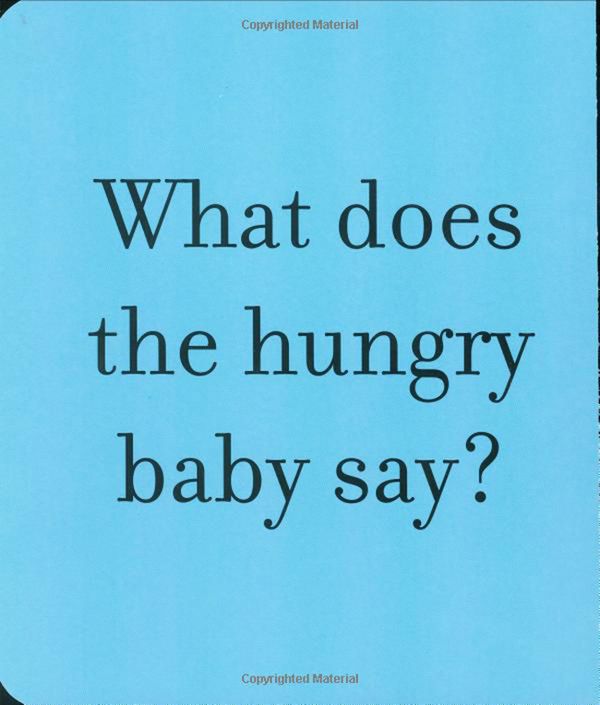 What Does Baby Say? 寶寶在說什麼？