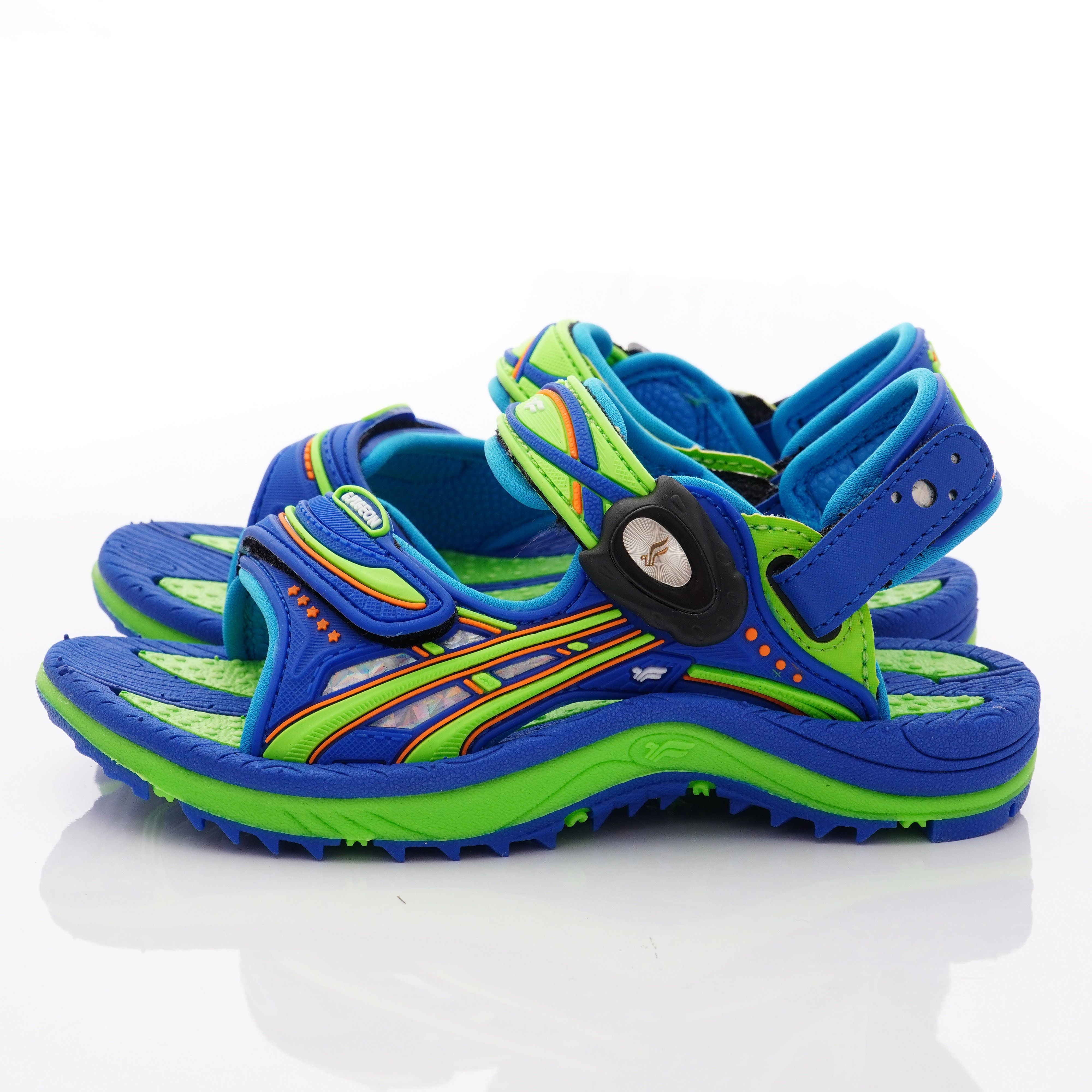 G.P - 造型磁扣兩穿涼拖鞋款(中小童段)-藍綠