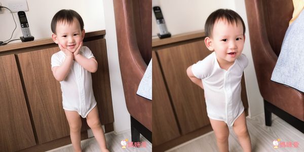 akachan honpo - 短袖前開式網眼包屁衣-粉紅色