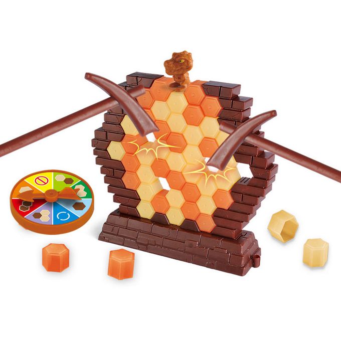 科智 - 益智桌遊-恐龍趣味拆牆