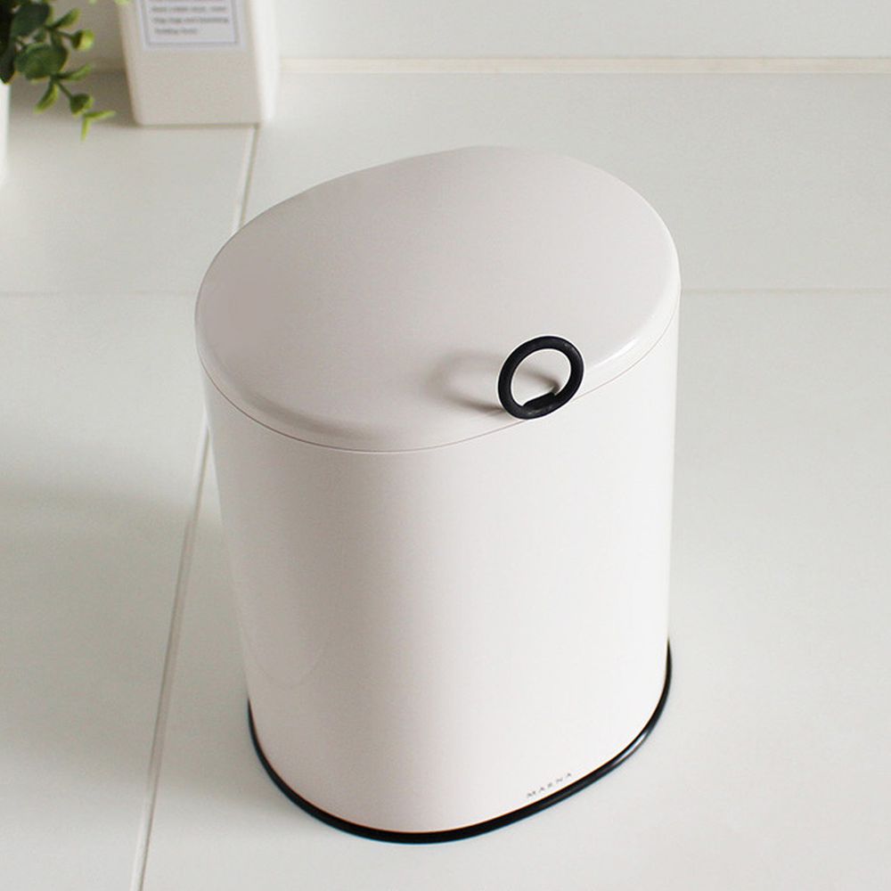 日本 MARNA - 日本製 設計獎隱藏式小型垃圾桶 (20.5x15.8x16.4cm)