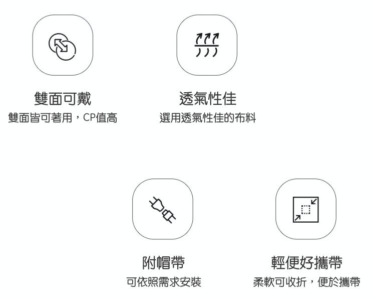 韓國 CHAMELEON - 雙面牛仔布料遮陽帽-黑/棕