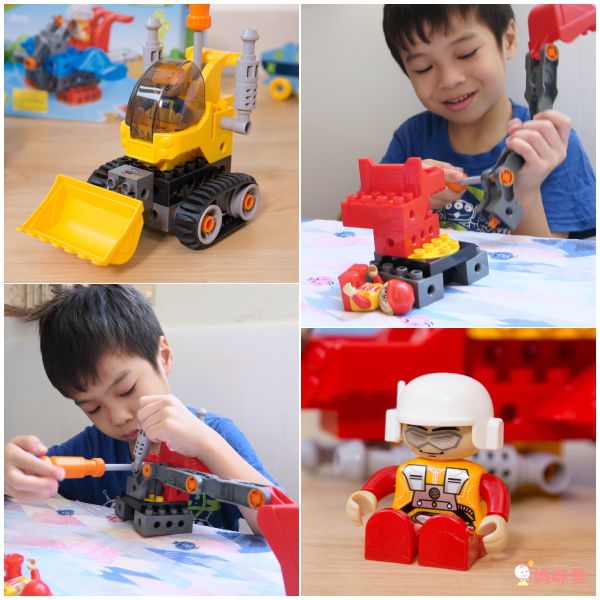 BanBao 邦寶積木 399 元↗【小月齡、大顆粒】學習積木 ✖ 轉轉動手操作