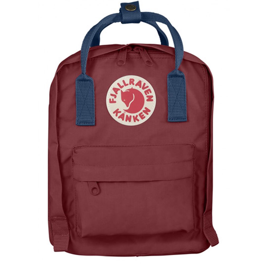 FJALLRAVEN - Kanken Kids 孩童後背包-公牛紅/皇家藍 (20x13x29cm)