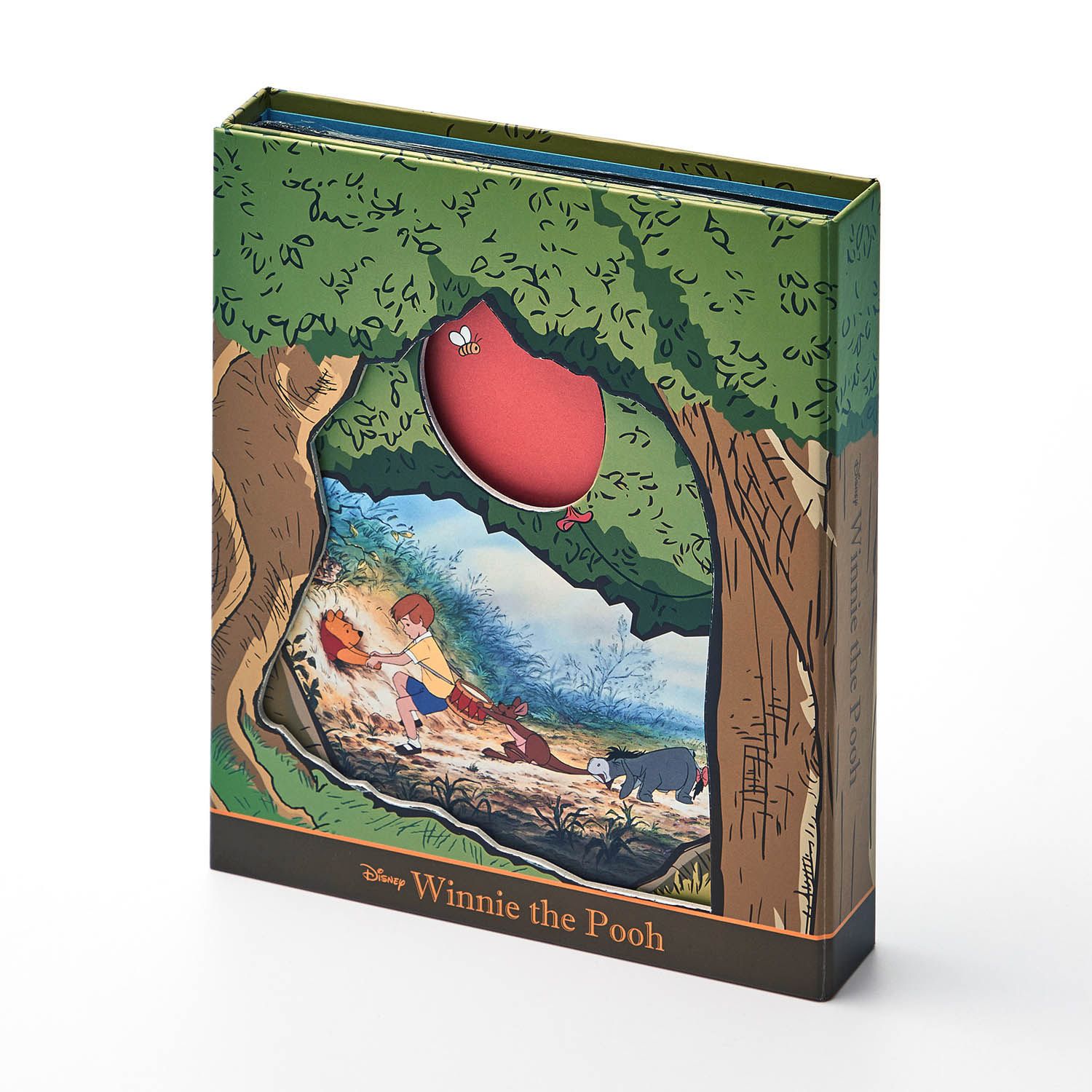 日本千趣會 - 迪士尼 日本製立體造型相簿(80枚)-小熊維尼 (3x5相片)