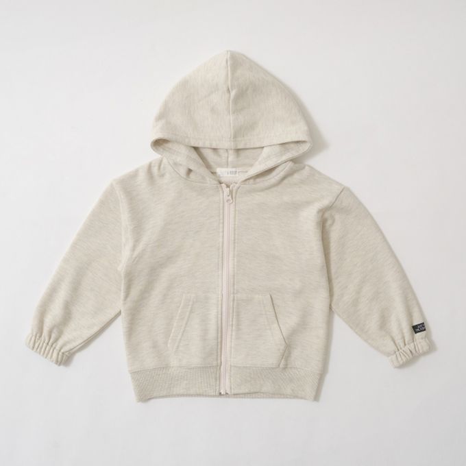 日本 b-ROOM - 簡約休閒派克連帽外套-炭灰