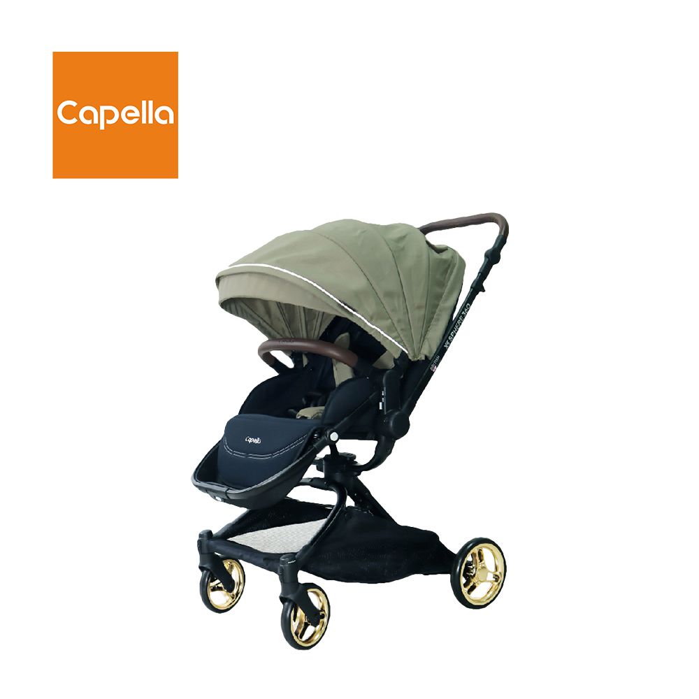 韓國 X5 360°旋轉雙向推車-莫蘭迪綠