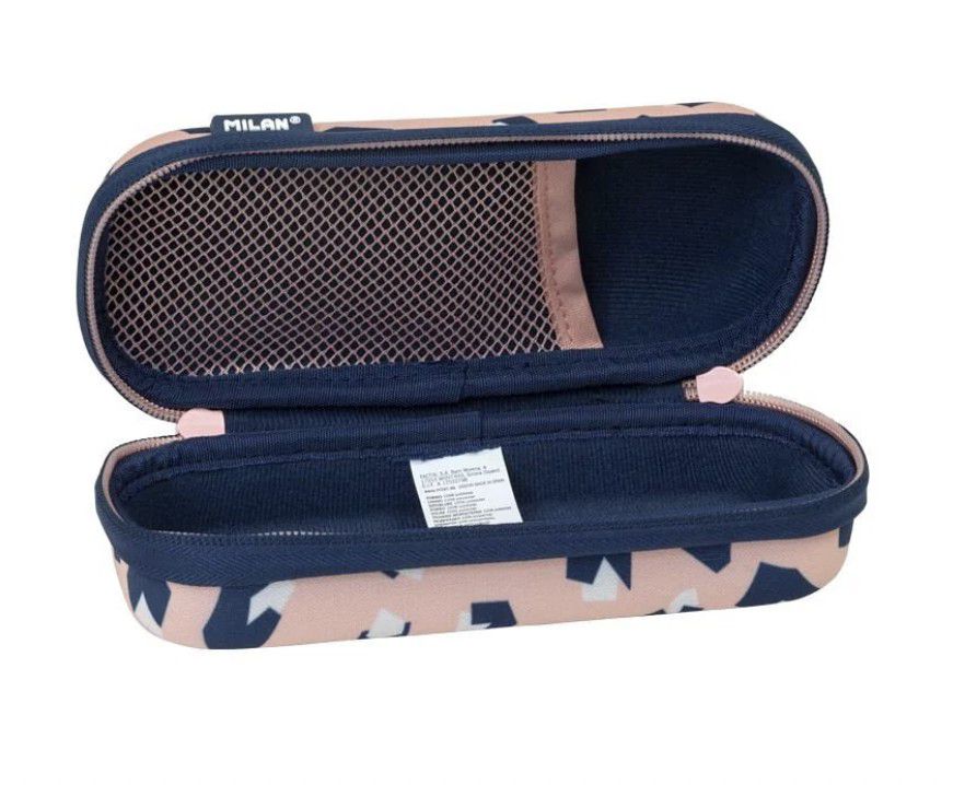 MILAN - 硬殼式筆袋_叢林粉