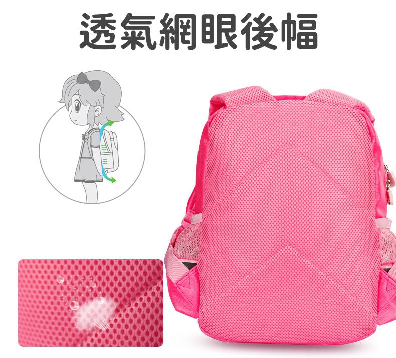 Hello Kitty透明系書包-紫色 (適合90-110cm)