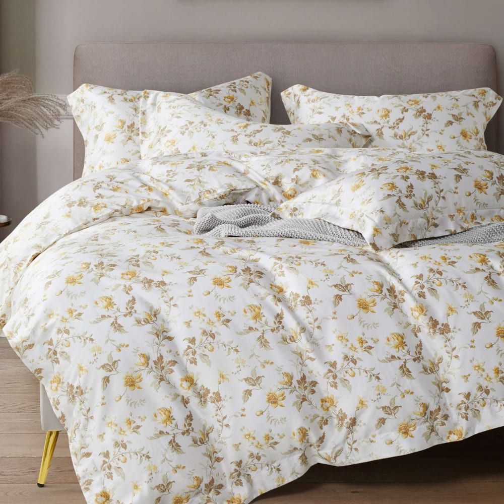 《頂級60支》100%純天絲 鋪棉兩用被床罩八件組-標準雙人5x6.2尺-多款任選