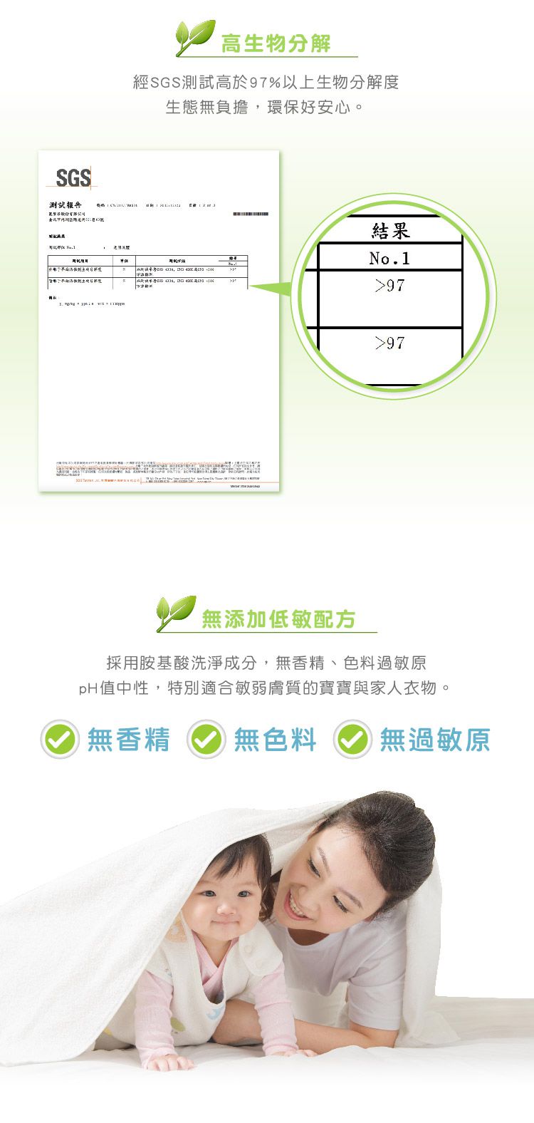 nac nac - 抗敏無添加嬰兒洗衣精-補充包(箱購)-1000mLx12