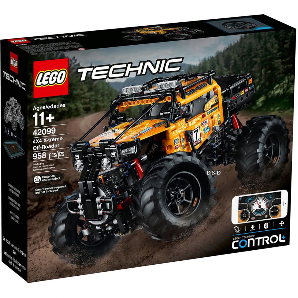 【新品】樂高Technic科技系列- RC X-treme遙控越野車42099-958pcs