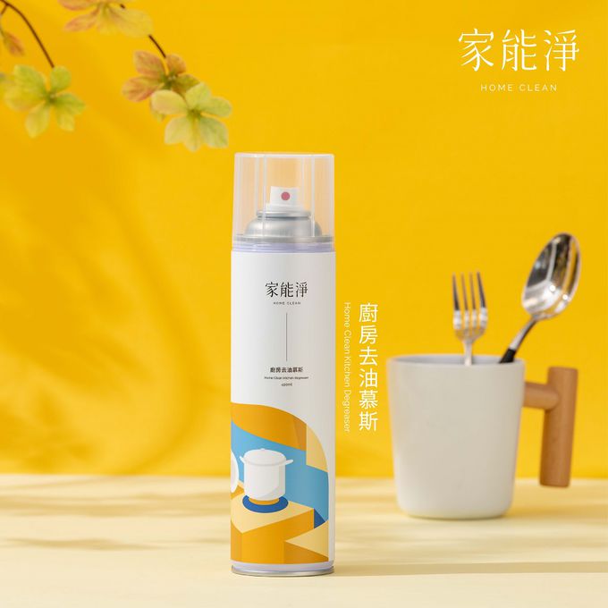 廚房救星！去油除味【家能淨 廚房去油慕斯/ 空間去味】
