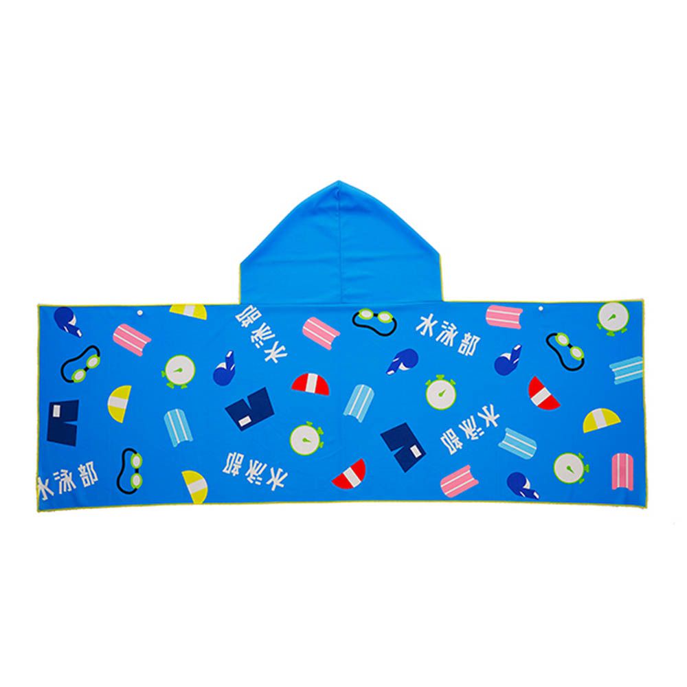 涼感連帽毛巾-游泳部 (約H50×W150cm)