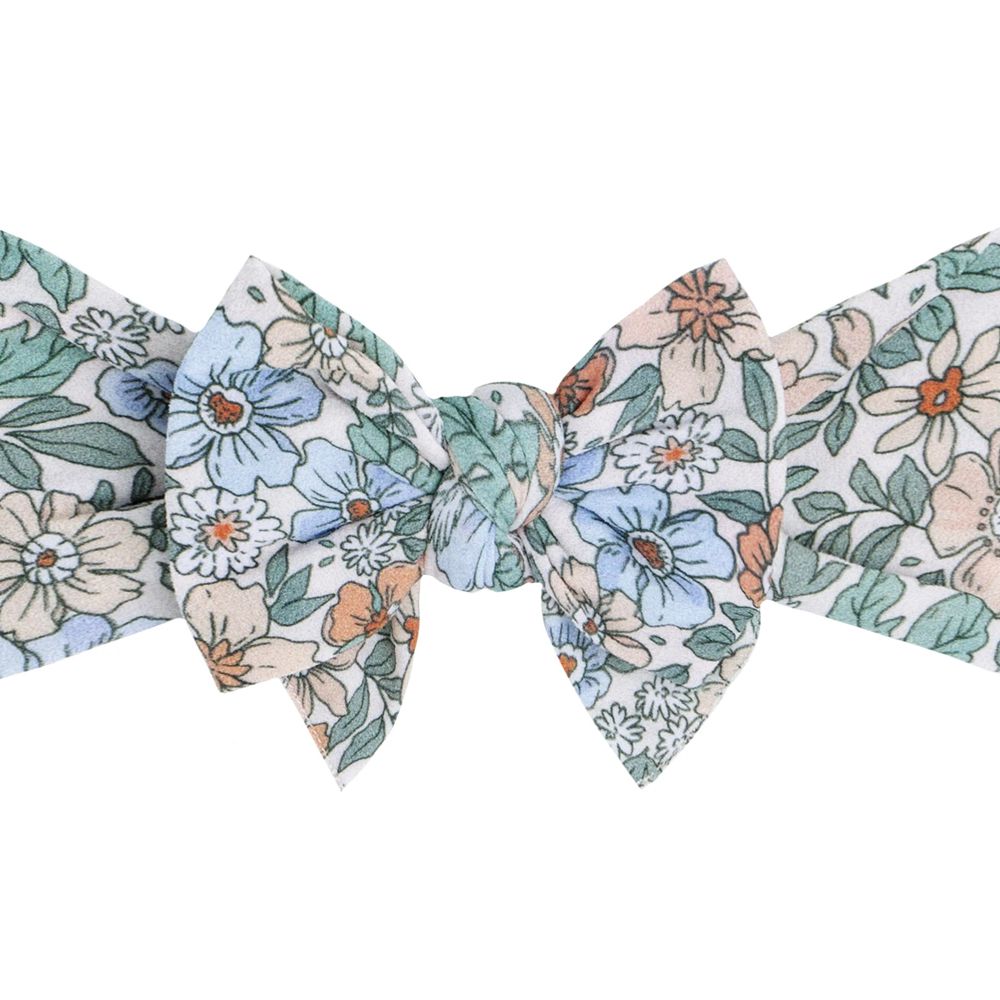 美國baby bling - 純手工極優雅細緻輕柔微彈性/毫無束縛感蝴蝶結髮帶/髮飾_印花黛比系列-綠野仙蹤