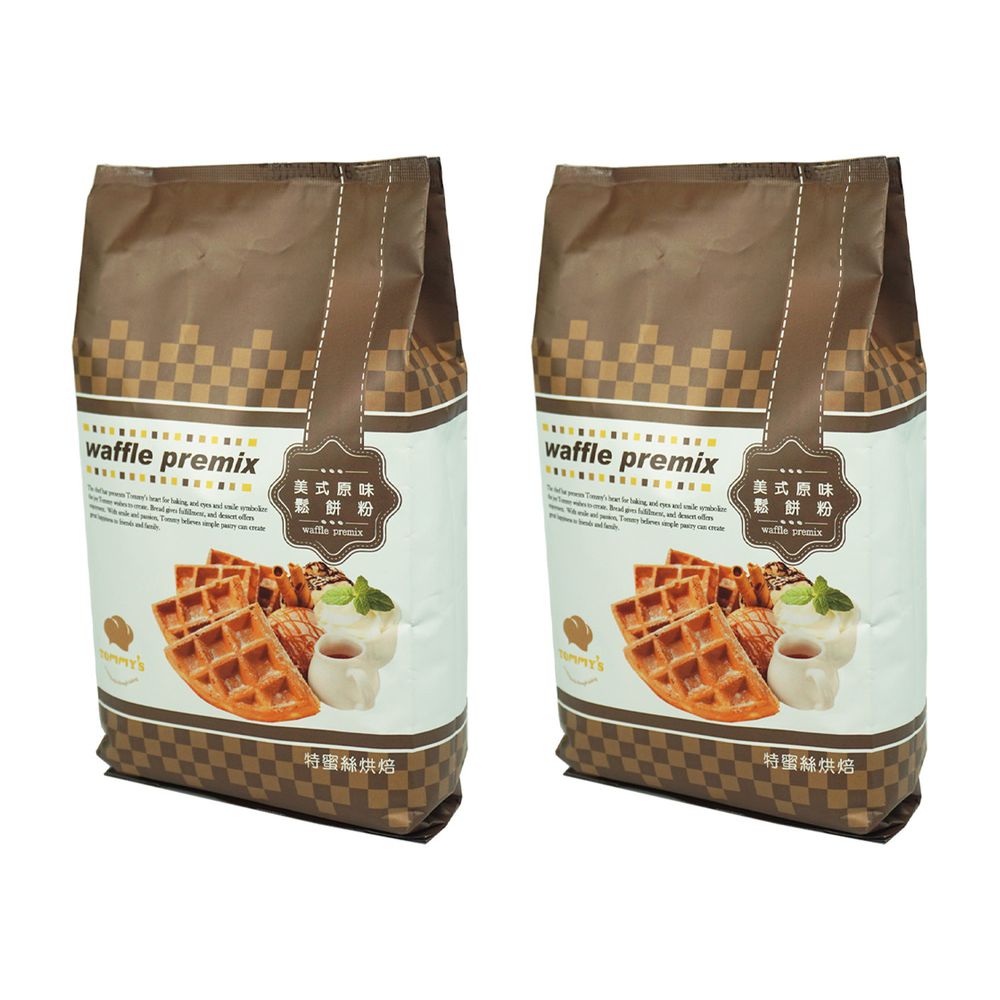 特蜜絲烘焙 Tommy's baking - 美式原味鬆餅粉-團購特惠2入組-600g/包*2