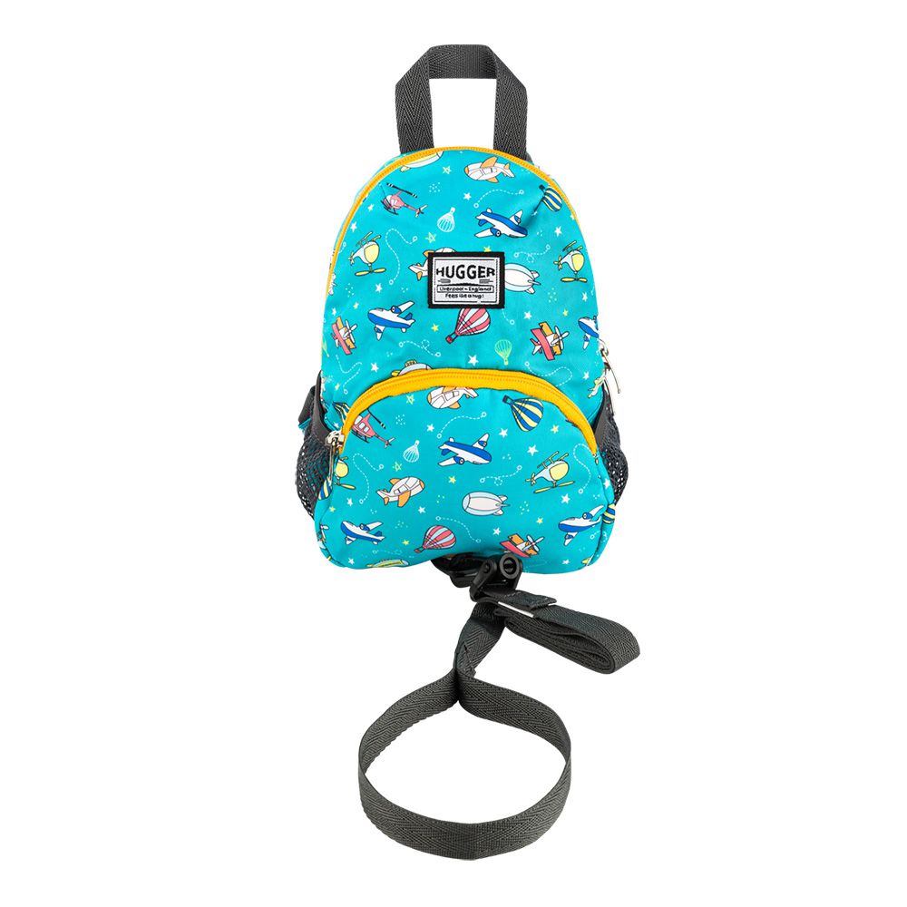 防走失背包(飛行工具)附可拆牽繩-學齡前幼兒園寶寶學步期外出小後背包 (1-3Y)