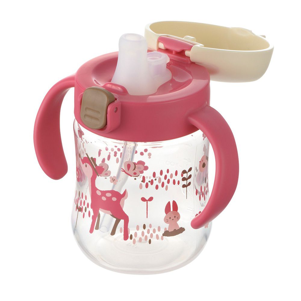 日本 Richell 利其爾 - 第三代 LC 兒童雙握把吸管水杯補充墊圈-2入/包