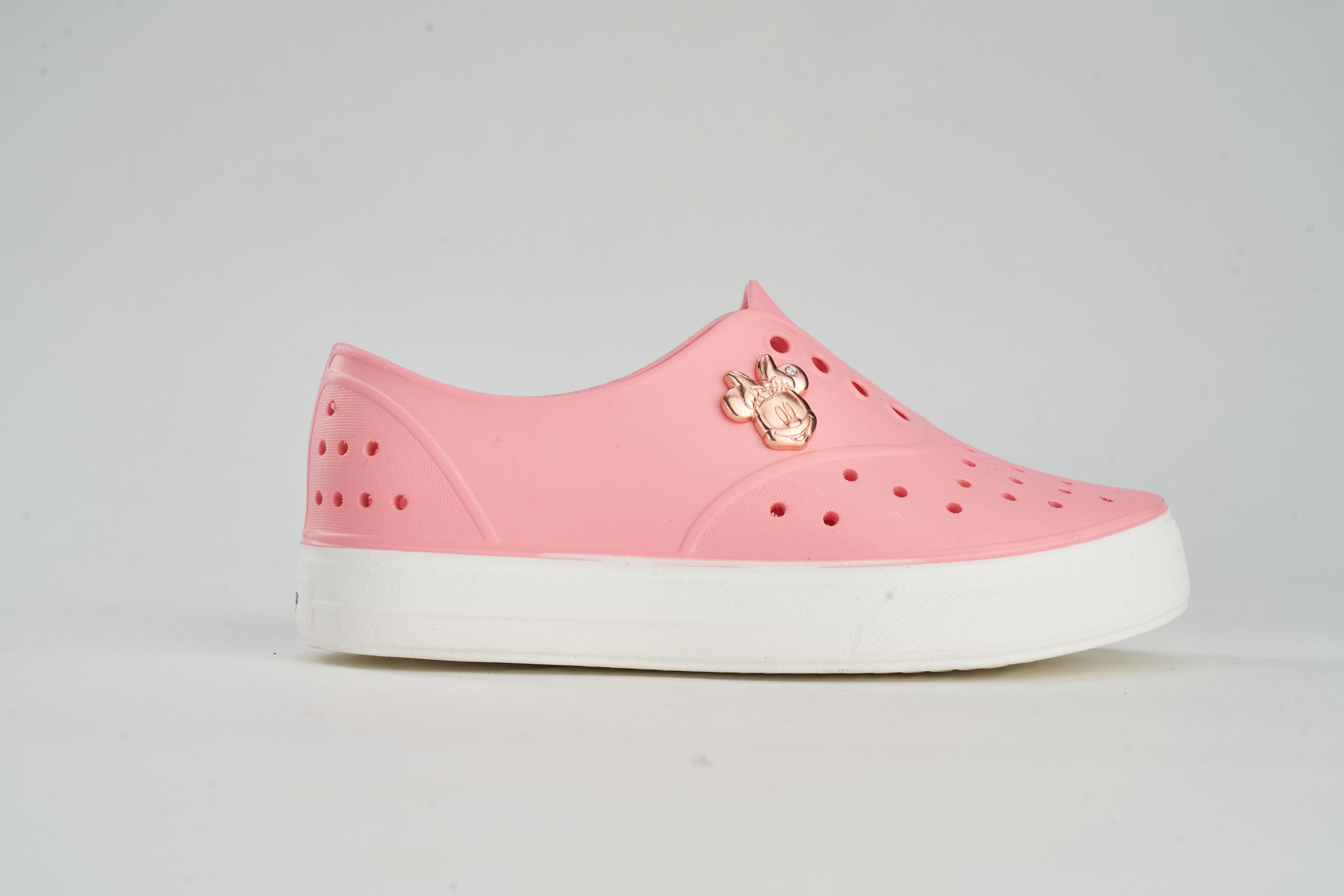 akachan honpo - 米妮洞洞鞋-粉紅色