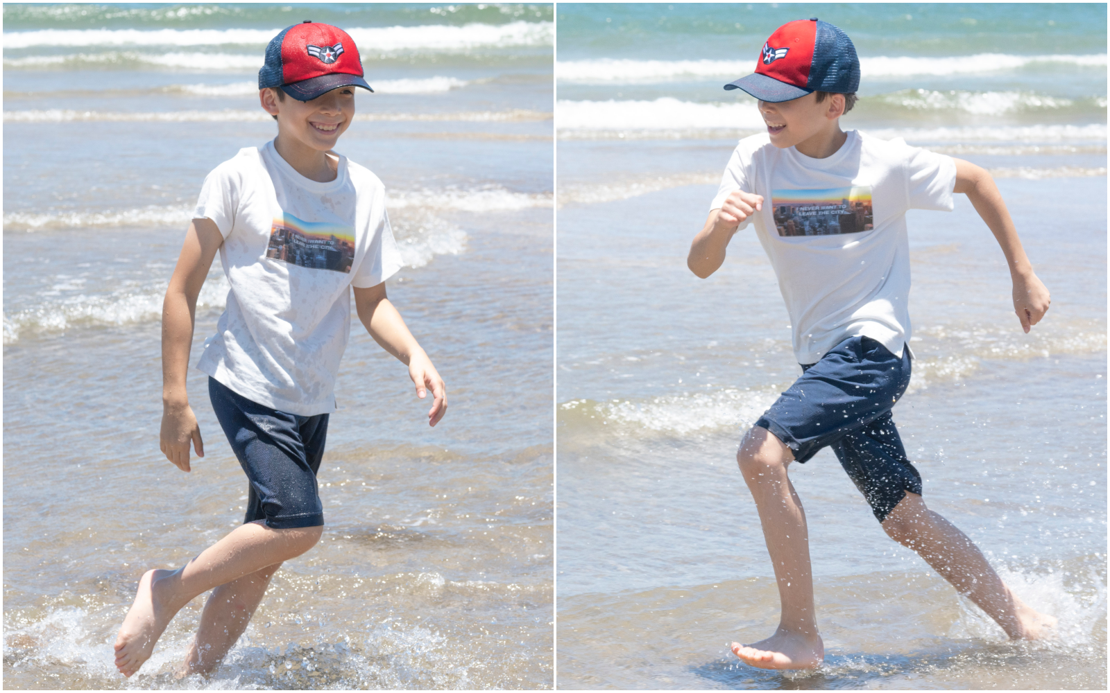 美國 Dabbawalla - 瓦拉帽-粉紅巴黎拼色棒球帽 (3-10歲(頭圍52~56.5cm))