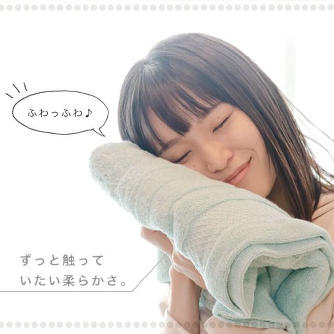 日本 Prairie Dog - 日本今治製 極柔吸水純棉毛巾/浴巾-海軍藍