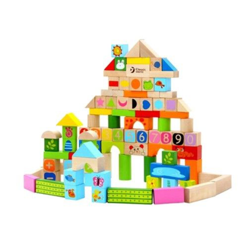 德國 ClassicWorld - 城市花園積木100PCS