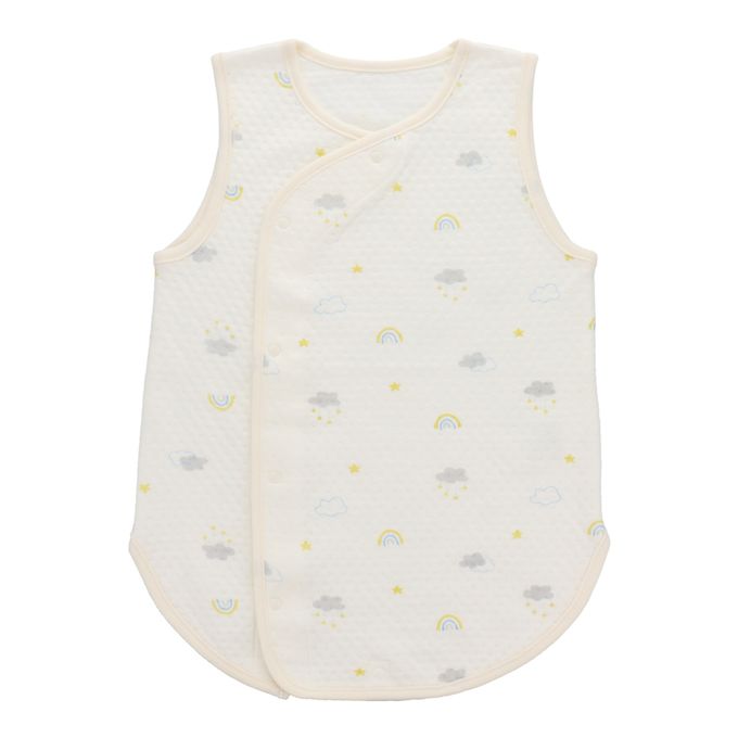 akachan honpo - 頂級合身防踢被-米白色 (60~70cm)