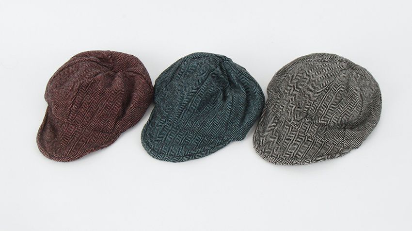 韓國 Babyblee - 紋路棒球帽-綠 (FREE)