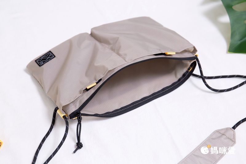 日本IROHA - 百變萬用多功能斜背包/購物袋3件組-紫x粉｜媽咪愛