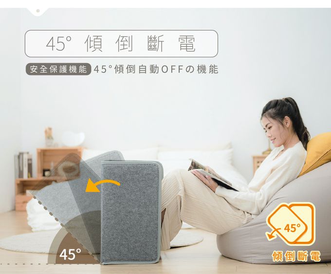 巧福 CHIAO FU - 遠紅外線暖屏風 四折踏板款 UC-861R