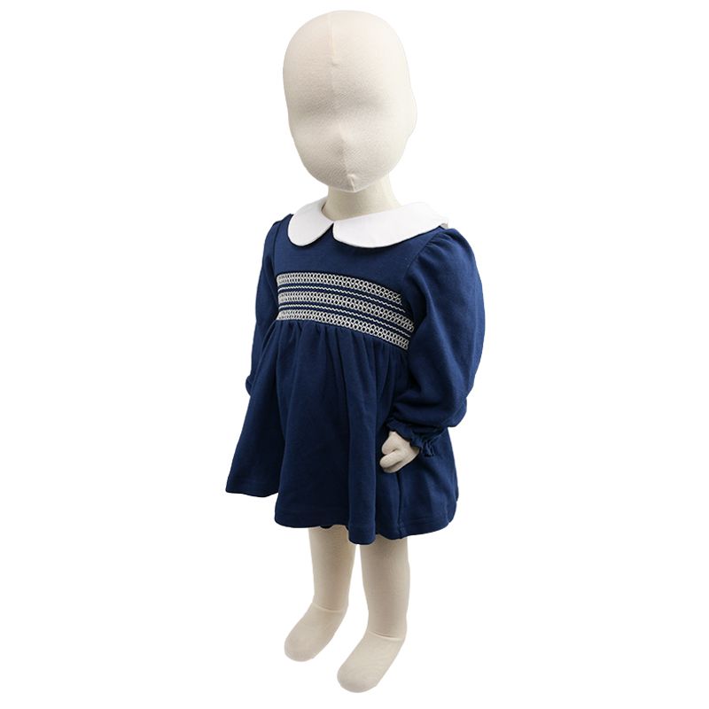 akachan honpo - 長版上衣&短褲-深藍色