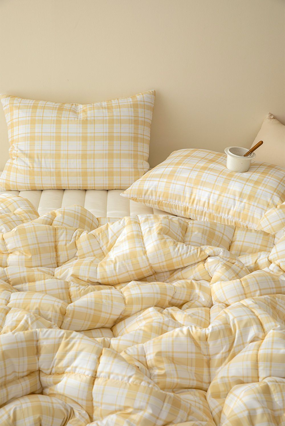 韓國 Maatila - 可水洗超細纖維桃皮感四季被-香橙果凍