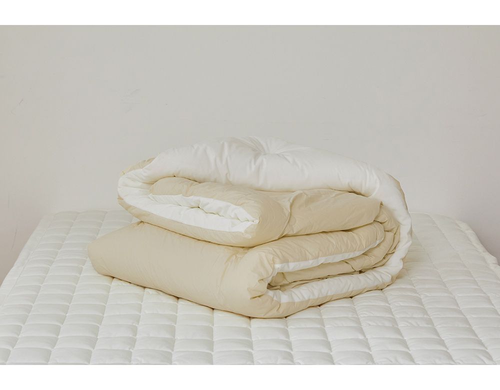 韓國 Maatila - 高密度60支棉舒柔超細纖維棉被(冬被)-奶油黃