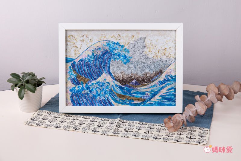 韓國 Sinwoo - 油畫馬賽克紙膠帶著色組-世界名畫-12色