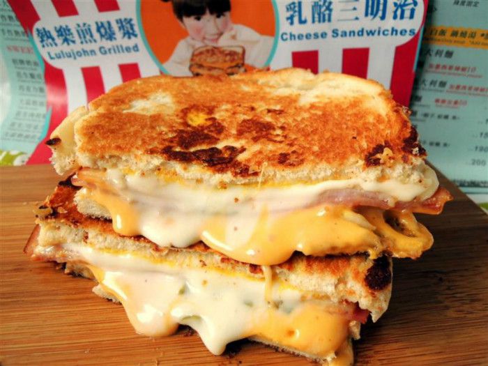 熱樂煎 - 爆漿乳酪三明治-原味