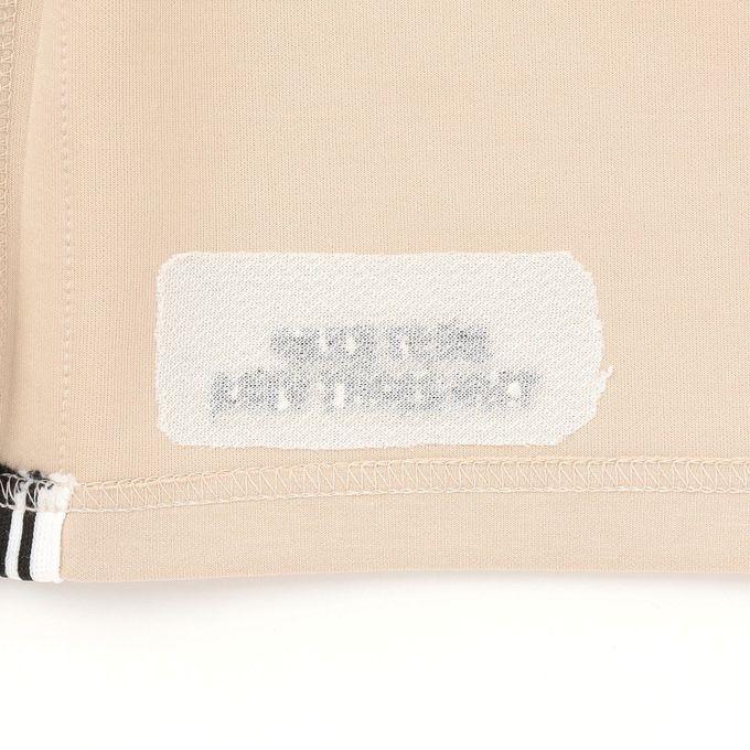 日本 b-ROOM - 通勤方便側邊條休閒短褲-淺卡其