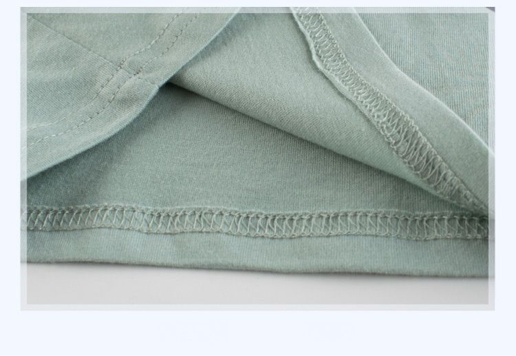 純棉短袖上衣-呆呆鯊魚-灰綠色