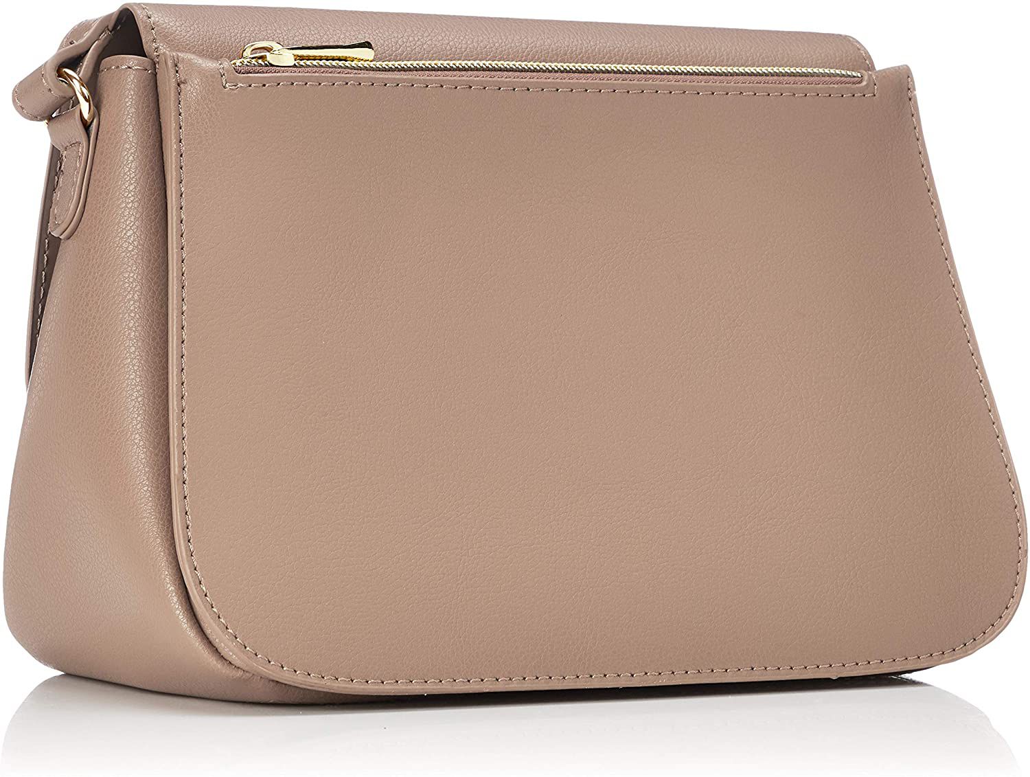 日本 Legato Largo - 輕量PU時尚單背包-BE棕色 (16x23x10cm 肩背約88~122cm 附IC卡夾*1)