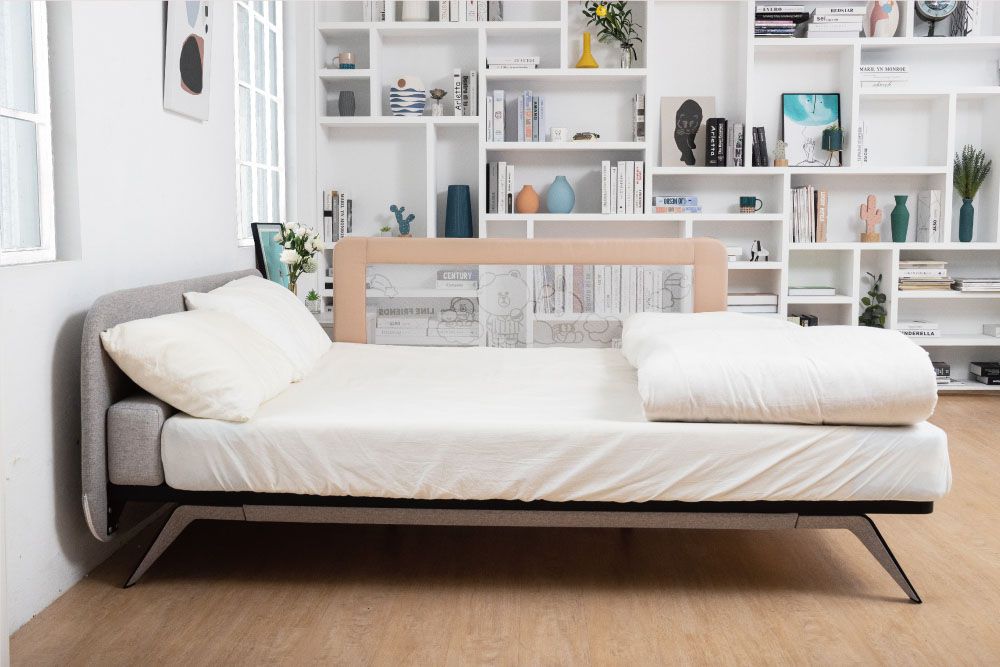 YODA - BROWN & FRIENDS 兒童床邊護欄-陽光米