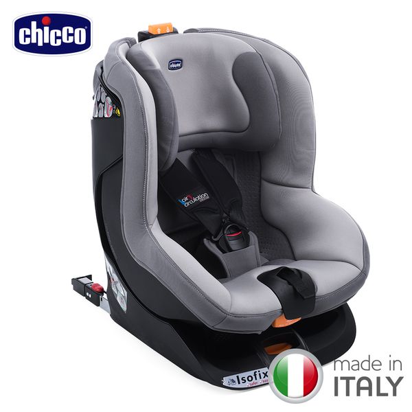 義大利 chicco - Oasys 1 Isofix安全汽座-優雅灰